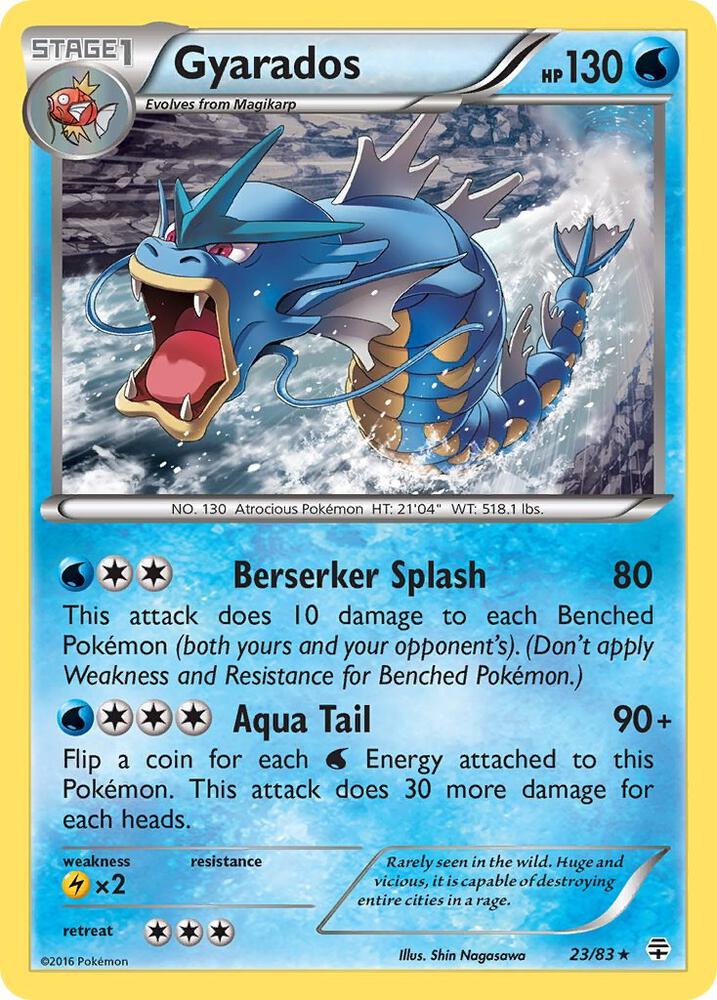 Gyarados · Generations · 23/83 · English