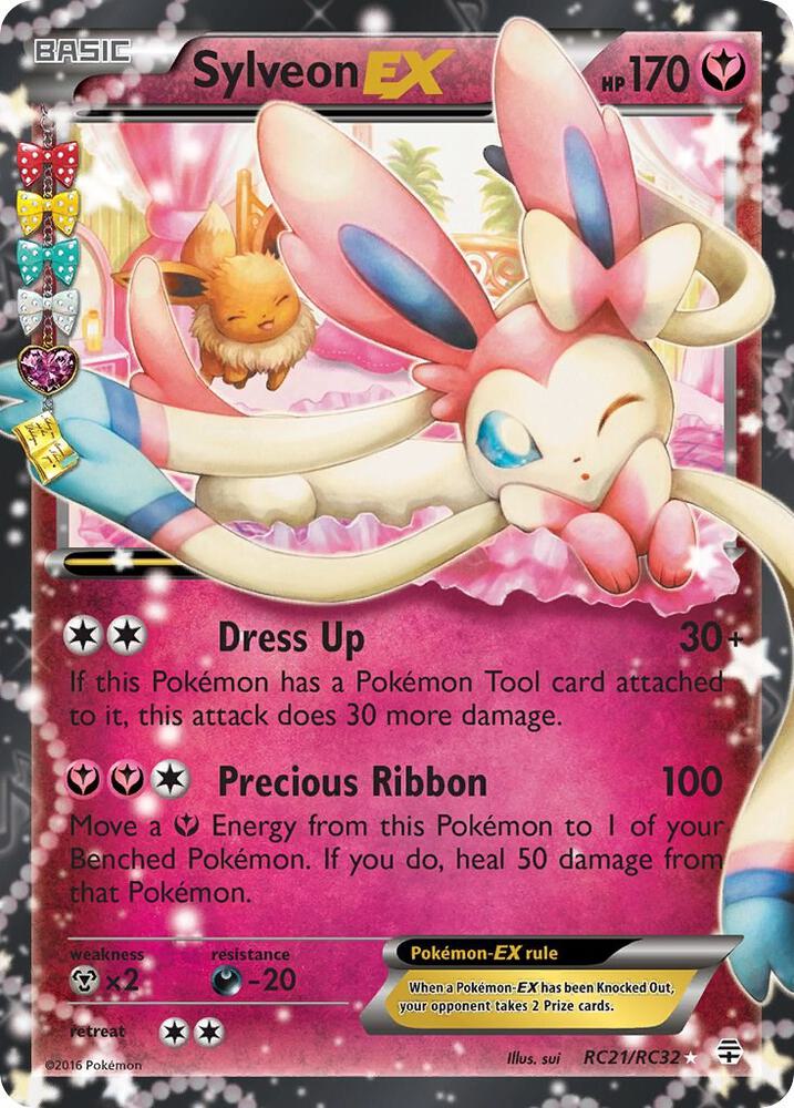 Sylveon EX · Generations: Radiant Collection · RC21/RC32 · English