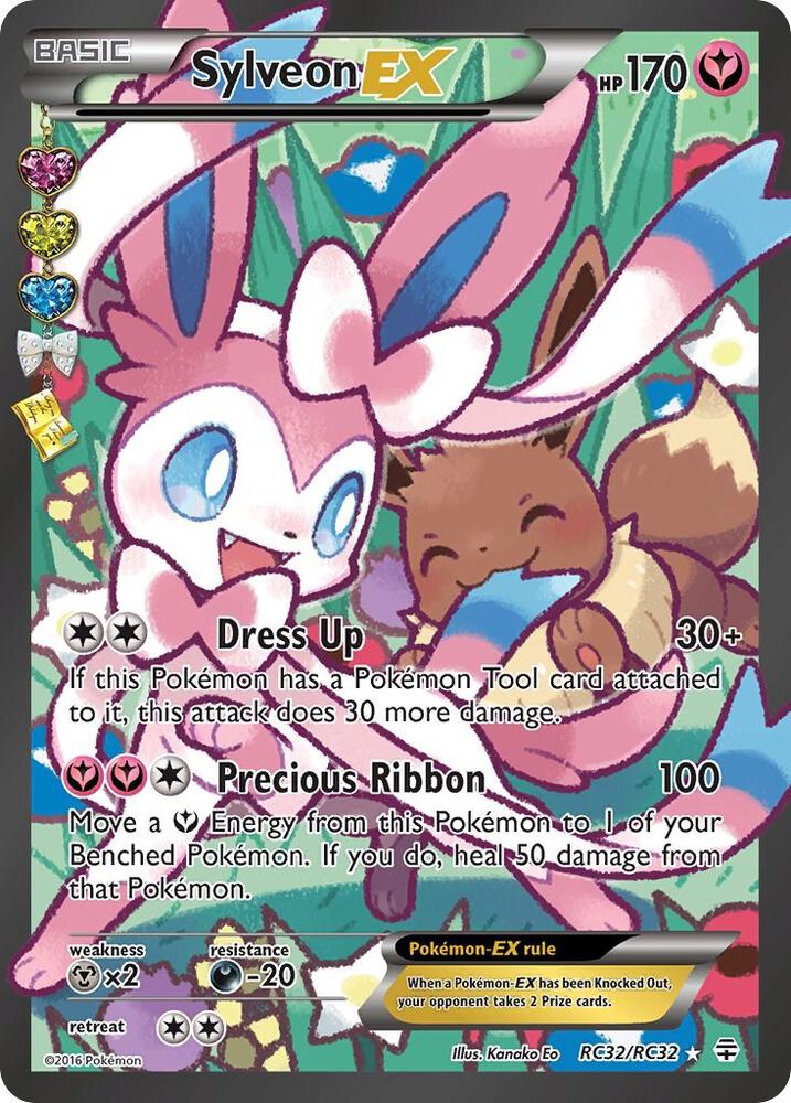 Sylveon EX (Full Art) · Generations: Radiant Collection · RC32/RC32 · English