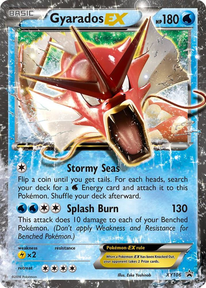 Gyarados EX · XY Promos · XY106 · English