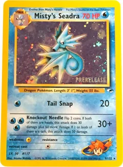 Misty's Seadra (Prerelease)
