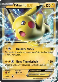 Pikachu EX - XY174