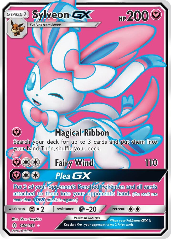 Sylveon GX (Full Art) · Guardians Rising · 140/145 · English
