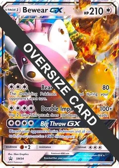 Bewear GX - SM34 (Black Star Promos)