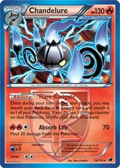 Chandelure - 16/116 (BW Plasma Freeze)