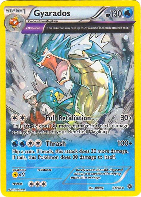 Gyarados - 21/98 (Cosmos Holo) · Miscellaneous Cards & Products · 021/098 · English