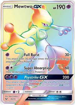 Mewtwo GX (Secret)