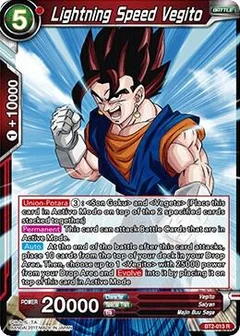 Lightning Speed Vegito