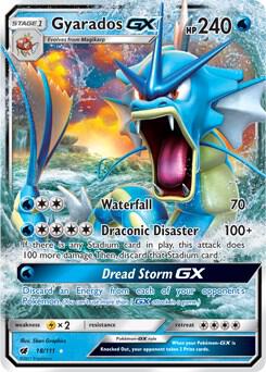 Gyarados GX · Crimson Invasion · 18/111 · English