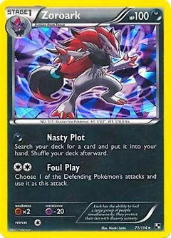 Zoroark - 71/114 (Cracked Ice Holo)