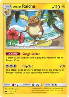Alolan Raichu - 31/111 (SM Crimson Invasion)
