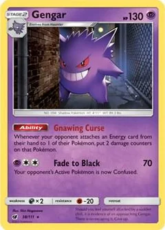 Gengar - 38/111 (Prerelease Kit Exclusive)