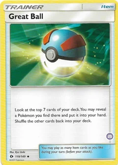 Great Ball (25) (Alolan Sandslash Half-Deck)