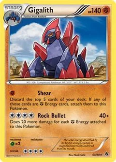 Gigalith - 53/98 (Cracked Ice Holo)