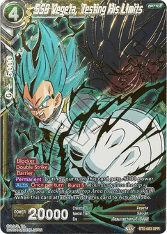 SSB Vegeta, Testing His Limits (SPR)