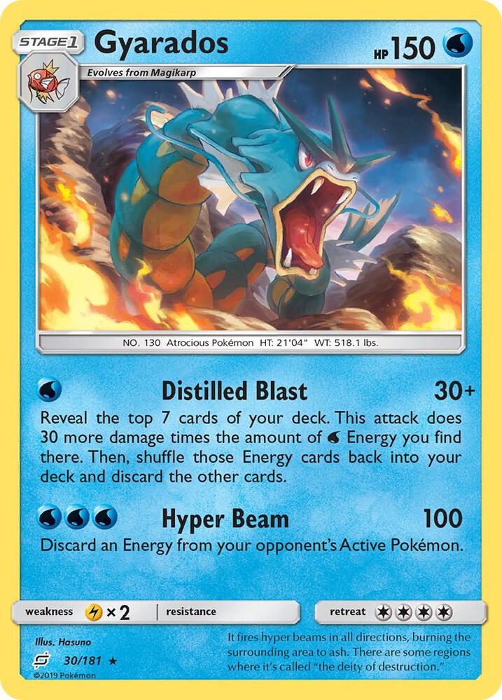 Gyarados · Team Up · 30/181 · English