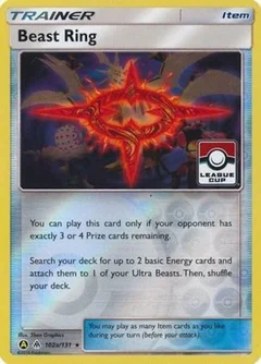 Beast Ring - 102a/131 (League Cup)