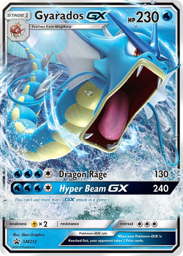 Gyarados GX - SM212 · SM Promos · SM212 · English
