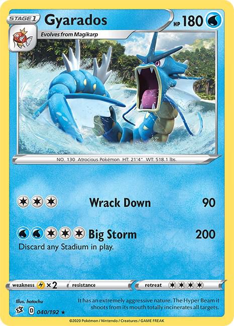 Gyarados · Rebel Clash · 040/192 · English