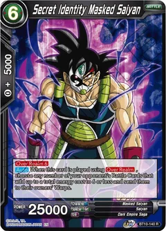 Secret Identity Masked Saiyan