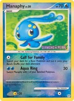 Manaphy - 9/130 [Diamond & Pearl]