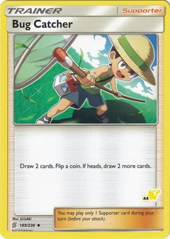 Bug Catcher - 189/236 (#44 Pikachu Stamped)