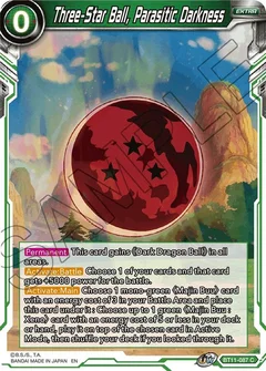 Three-Star Ball, Parasitic Darkness