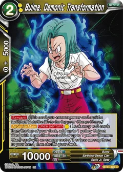 Bulma, Demonic Transformation