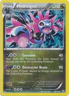 Hydreigon - 98/124 (Cosmos Holo)