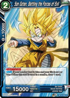Son Goten, Battling the Forces of Evil
