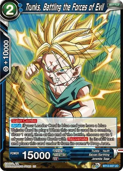 Trunks, Battling the Forces of Evil