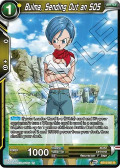 Bulma, Sending Out an SOS
