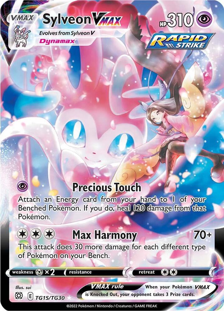 Sylveon VMAX · Brilliant Stars Trainer Gallery · TG15/TG30 · English