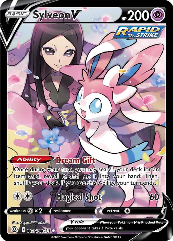 Sylveon V · Brilliant Stars Trainer Gallery · TG14/TG30 · English