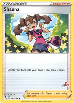 Shauna - 240/264 (#50 Cinderace Stamped)