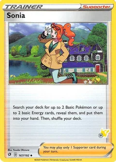 Sonia - 167/192 (#51 Pikachu Stamped)