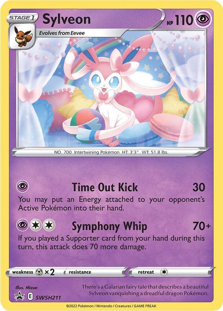 Sylveon - SWSH211 · SWSH: Sword & Shield Promo Cards · SWSH211 · Holofoil