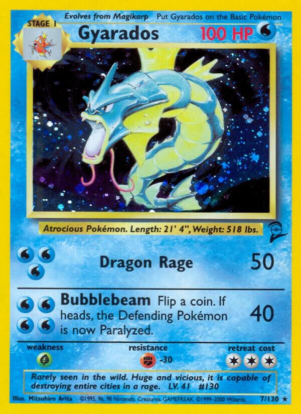 Gyarados · Base Set 2 · 007/130 · English