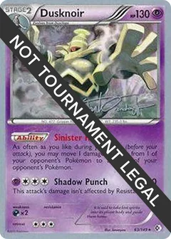 Dusknoir - 2014 (Trent Orndorff)