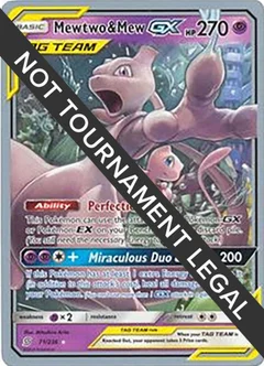 Mewtwo & Mew GX - 2019 (Henry Brand)
