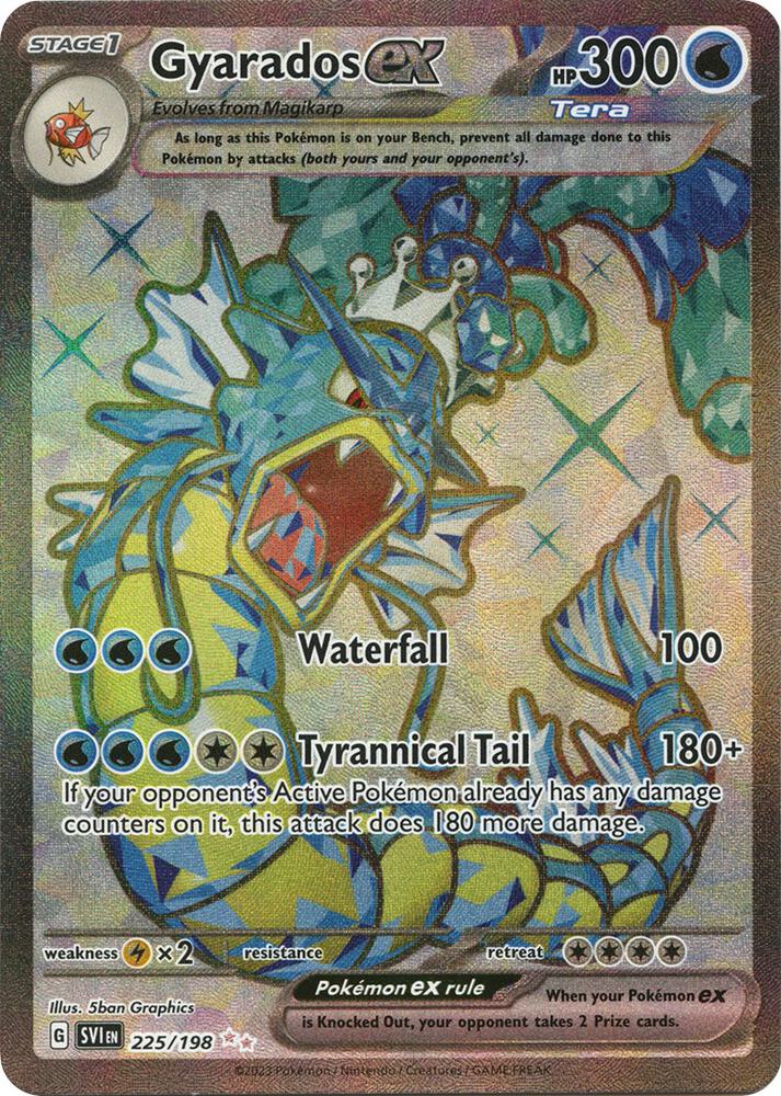 Gyarados ex - 225/198 · Scarlet & Violet Base Set · 225/198 · English