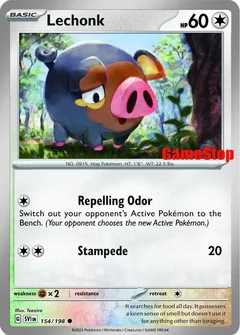 Lechonk - 154/198 (GameStop Promo)