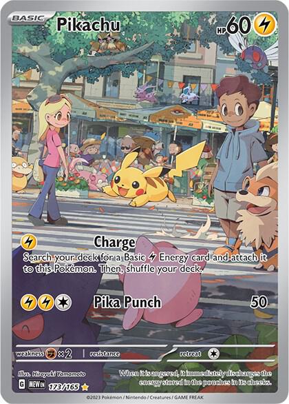 Pikachu - 173/165 · SV: Scarlet & Violet 151 · 173/165 · Holofoil