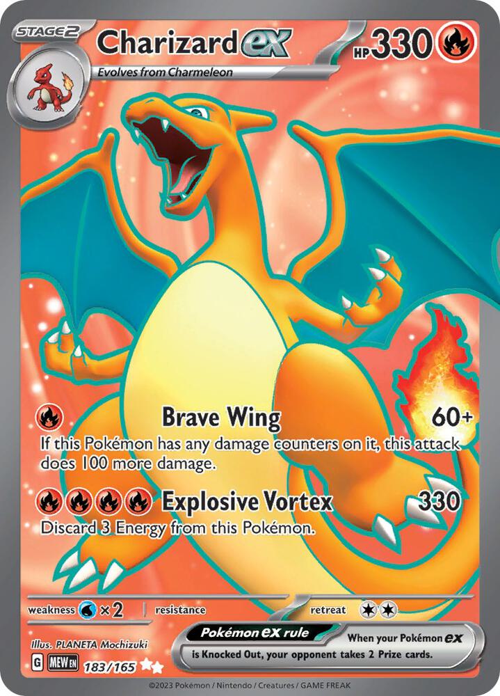 Charizard ex - 183/165 · SV: Scarlet & Violet 151 · 183/165 · Holofoil