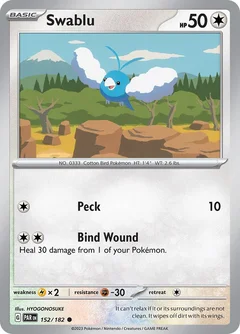 Swablu - 152/182