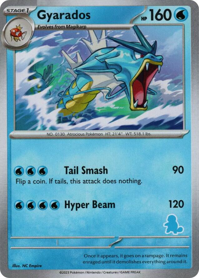 Gyarados · My First Battle · Unnumbered · English