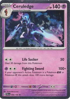 Ceruledge - 098/193 (Cosmos Holo)