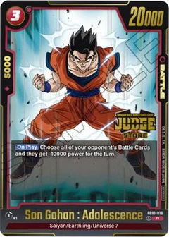 Son Gohan : Adolescence (Judge Pack (Store Judge) 01)