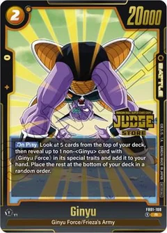Ginyu - FB01-108 (Judge Pack (Store Judge) 01)