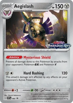 Aegislash - 060 (Prerelease) [Staff]